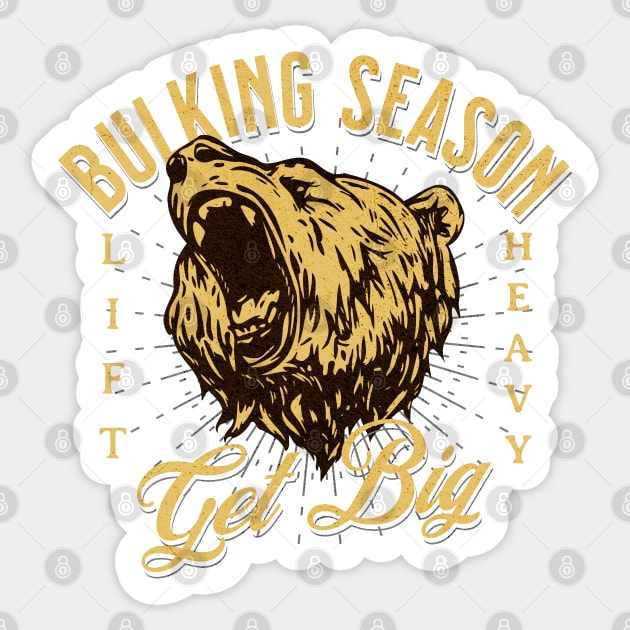 Bulking Season: GET BIG Sticker by RuthlessMasculinity